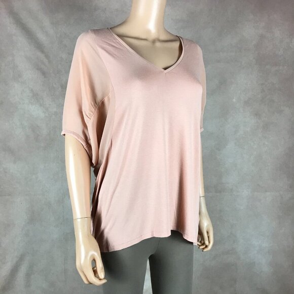 FOREVER 21 Dolman Sleeve V-neck Top, LARGE - Picture 7 of 11
